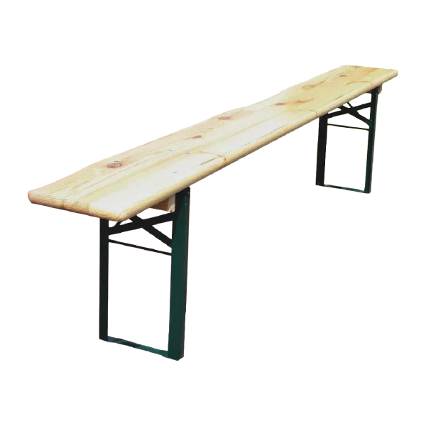 Location de banc pliable en bois pour événements