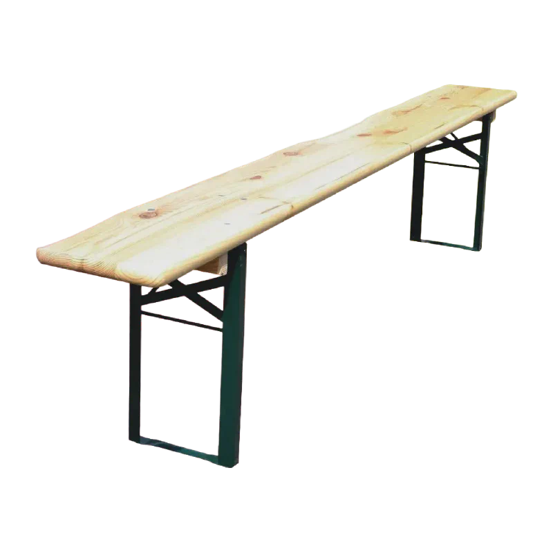 Rental of folding wooden bench for events