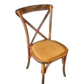 Chaise crossback