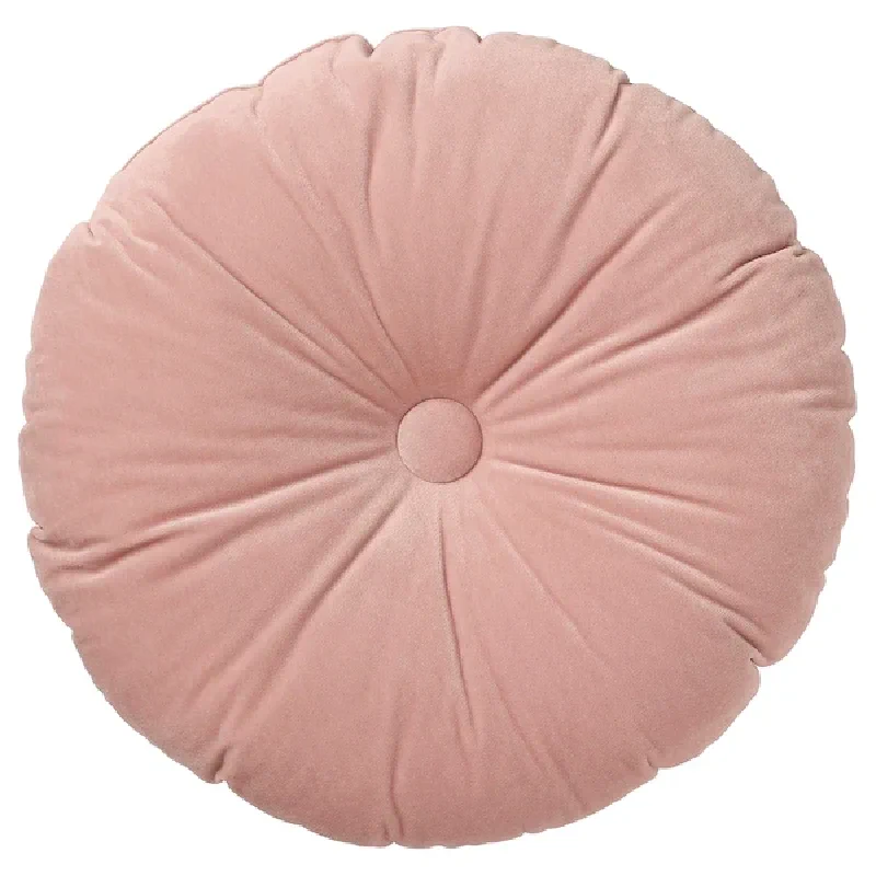 Rental of pink round floor cushions for events