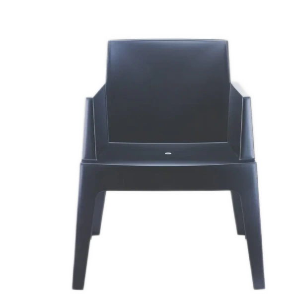 Rental of Pure Black Armchair