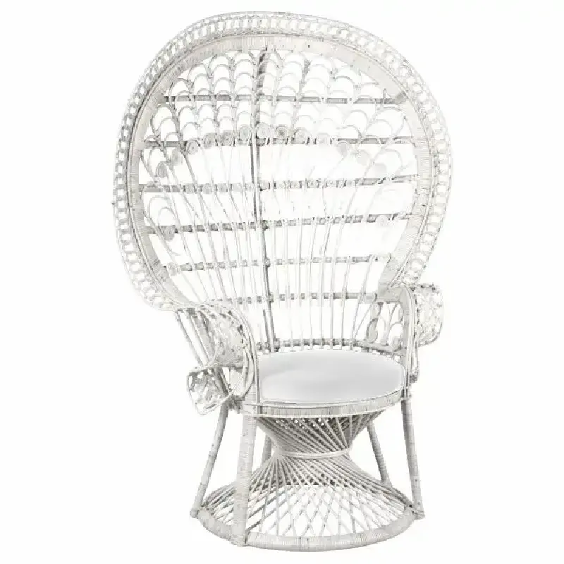 Fauteuil en rotin Emmanuelle Blanc