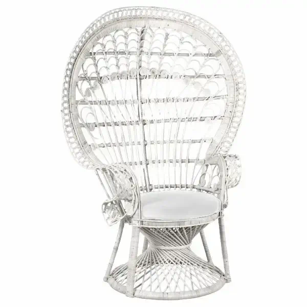Fauteuil en rotin Emmanuelle Blanc