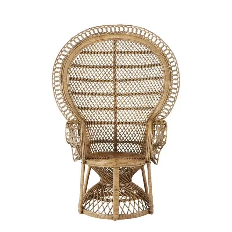 Fauteuil en rotin Emmanuelle Teinté