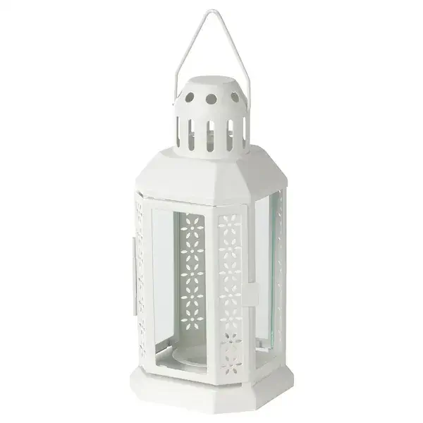 Lanterne HEXA blanche