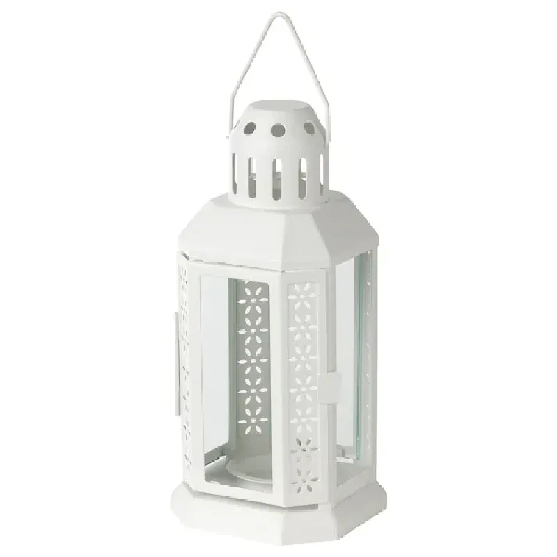 Location de lanterne hexa blanche pour événements
