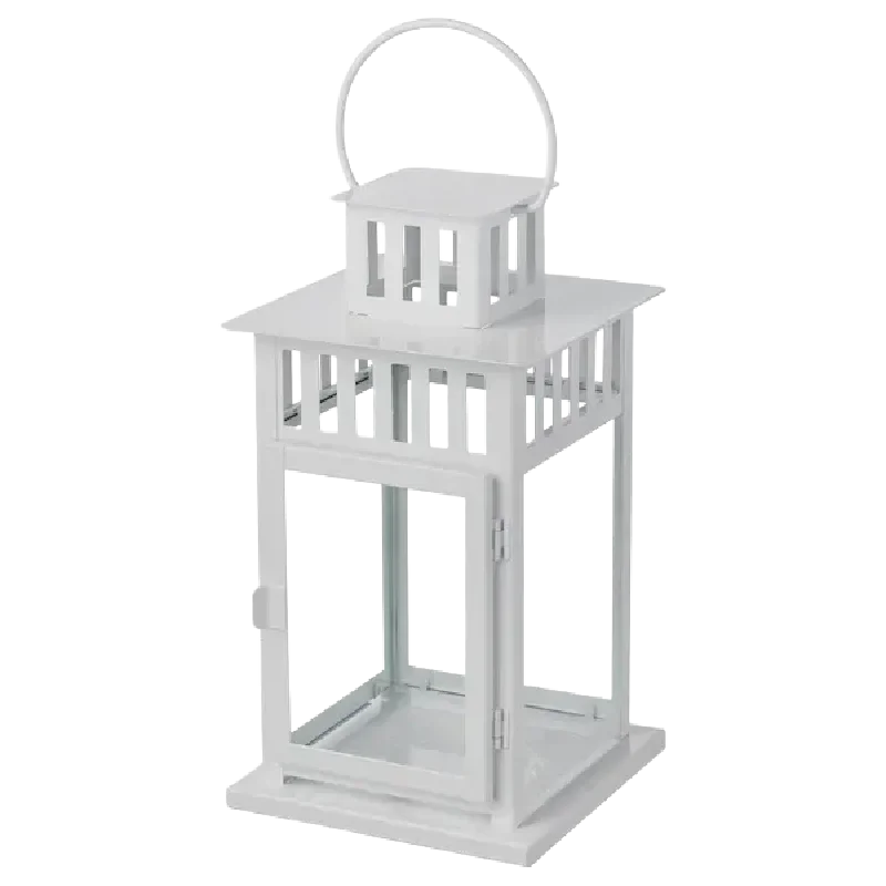 Location de lanterne square blanche pour événements