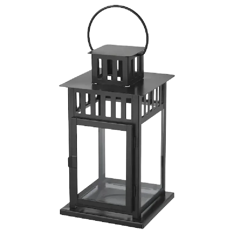 Location de lanterne square noire pour événements