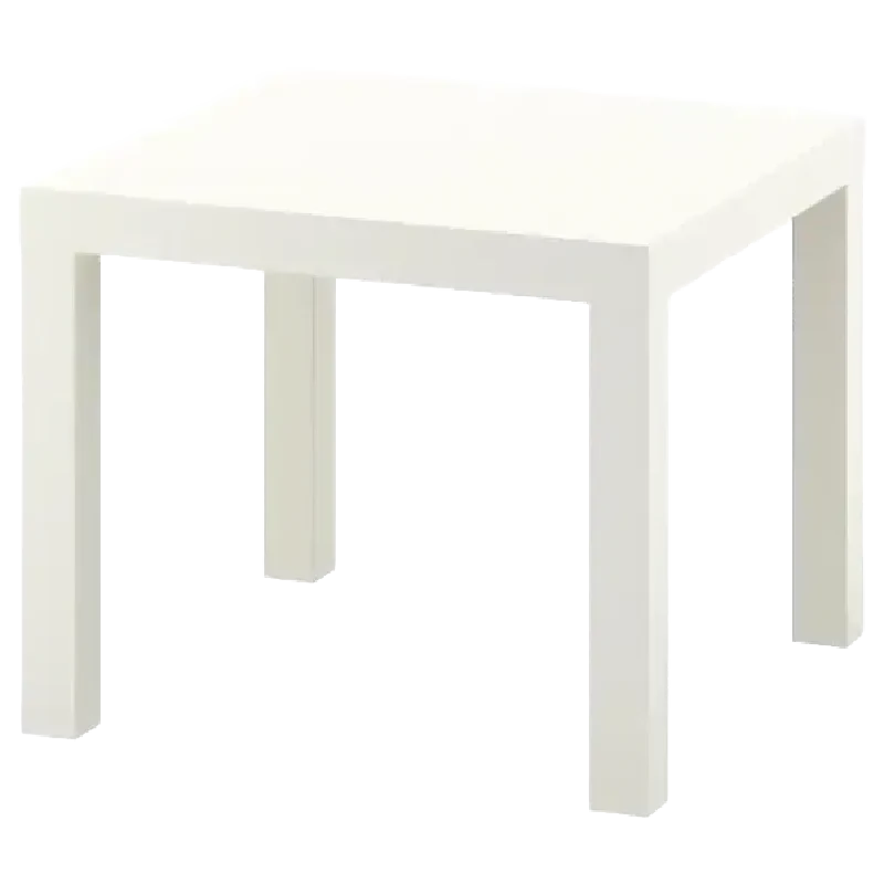 Square children's table rental for events