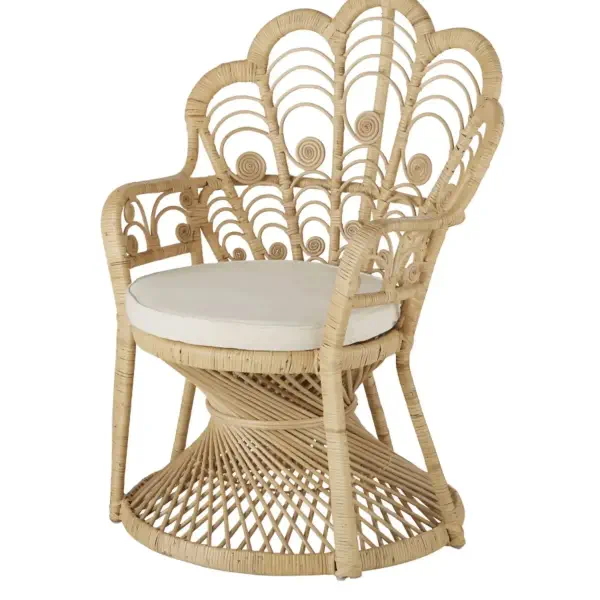 Trone en rotin Enfant/adulte